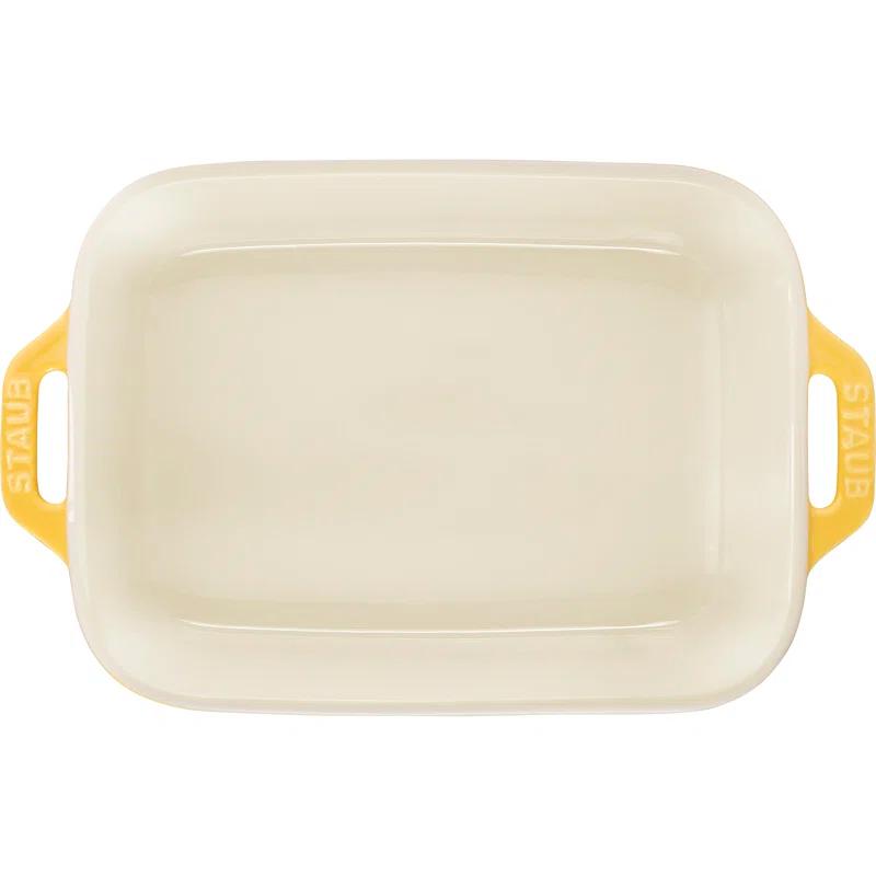 Staub ® Citron Rectangular Bakers, Set of 2