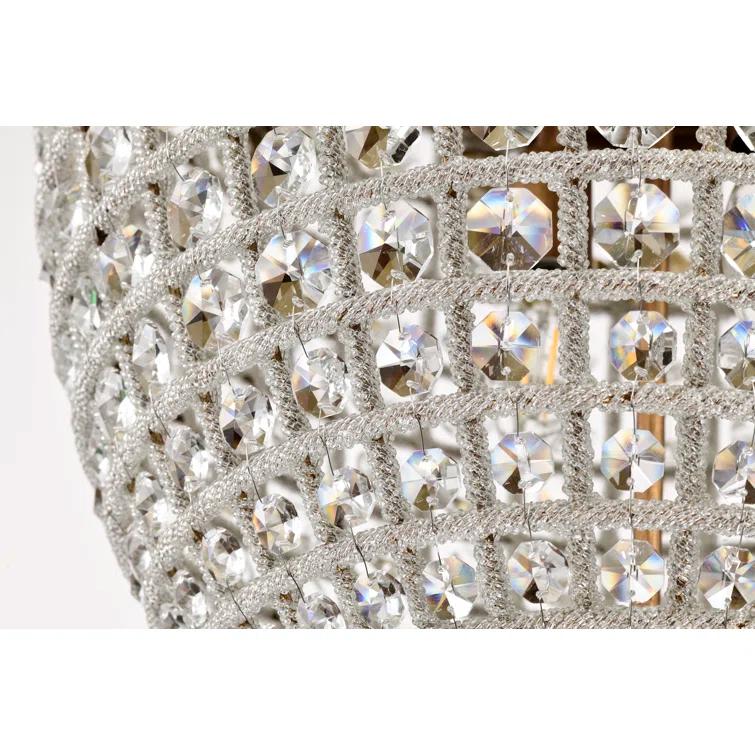 Rosdorf Park Kiyora 4 - Light Dimmable Tiered Chandelier