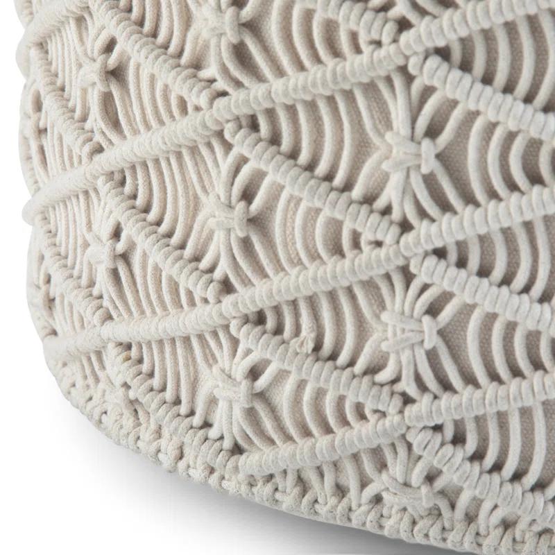 Simpli Home Coates Upholstered Pouf
