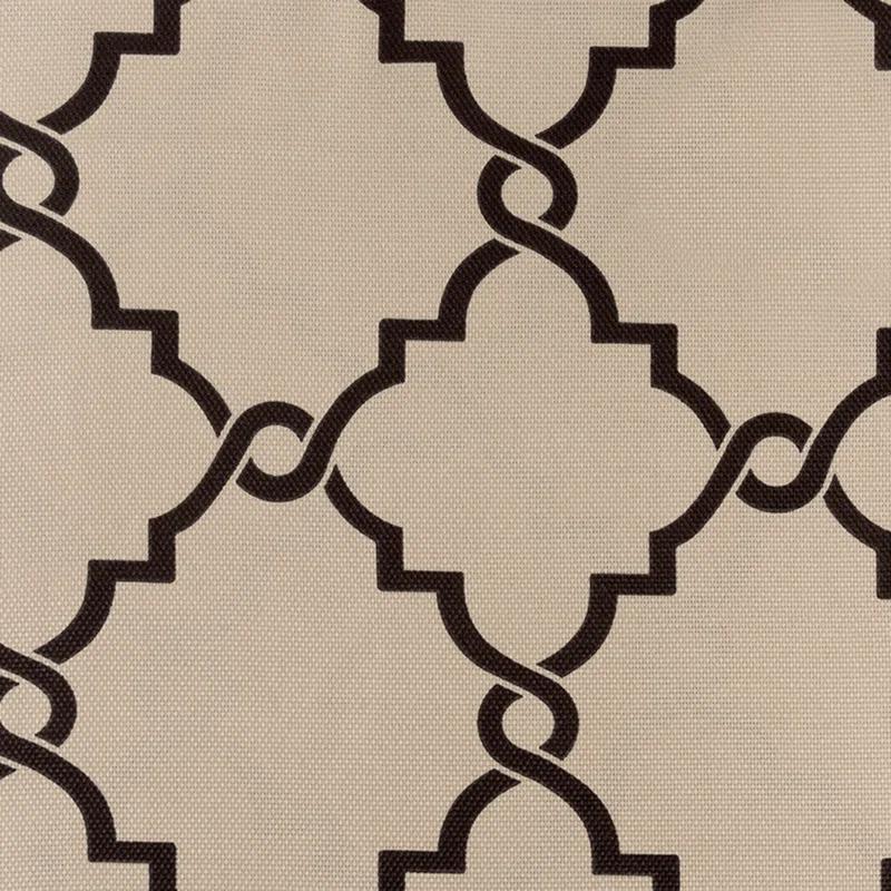 Madison Park Fretwork Print Grommet Top Single Window Curtain Panel