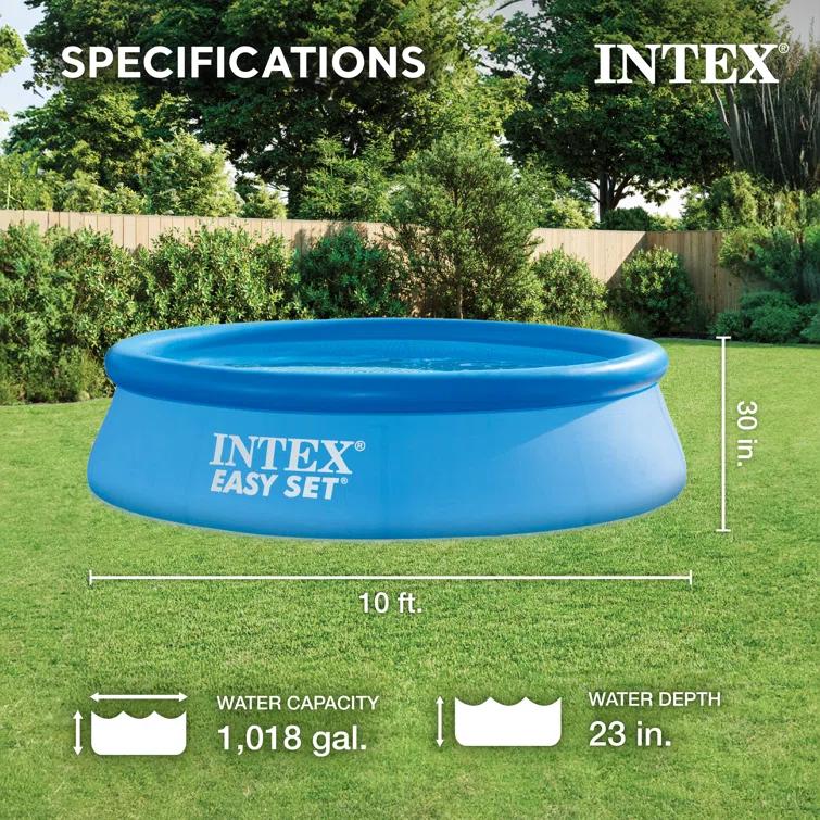 Intex Intex Easy Set Inflatable Kid Swimming Pool Only