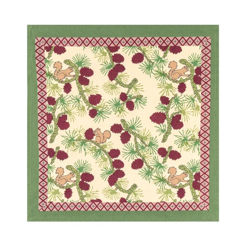 Loon Peak® Floral Cotton Tablecloth
