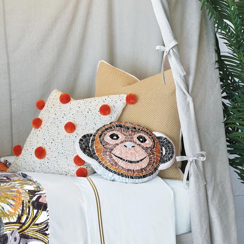 Eastern Accents Wilder Monkey Decorative Pillow