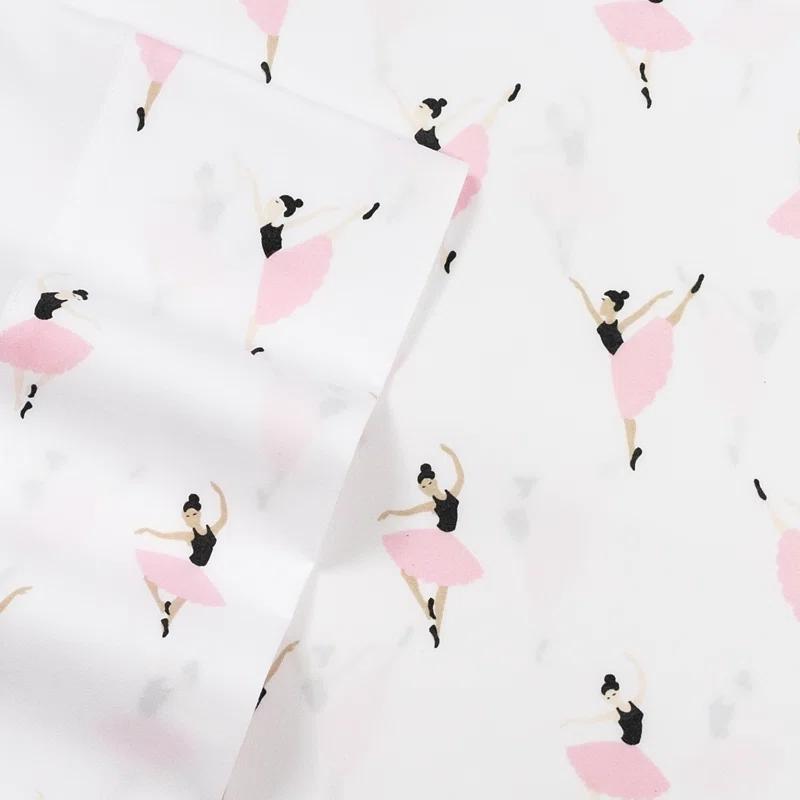 Sweet Home Collection Ballerina Bed Sheet Set