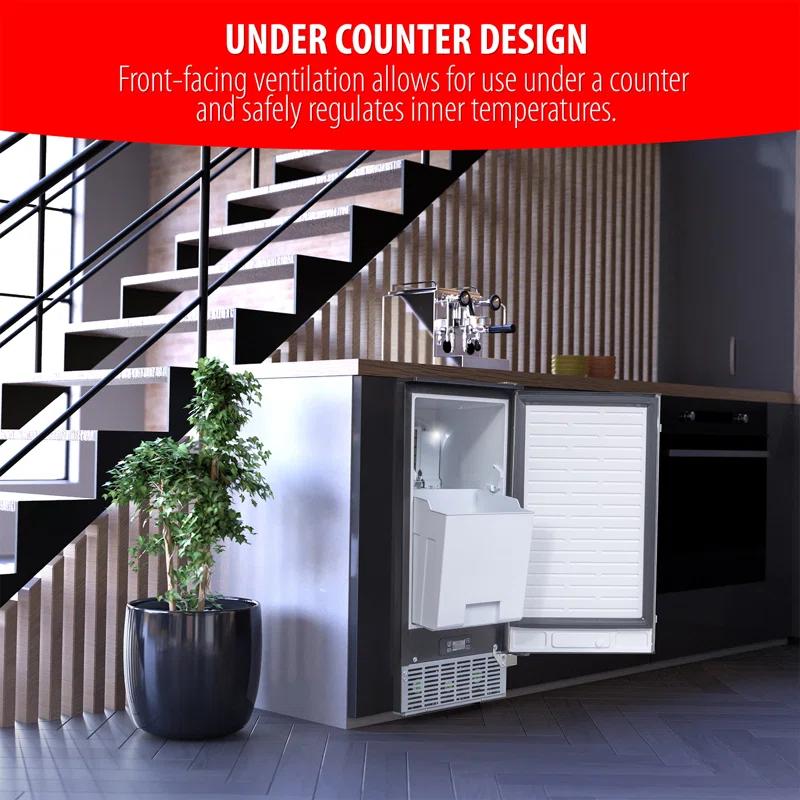 Deco Chef Deco Chef 80 lb. Daily Production Cube Ice Built-In Ice Maker