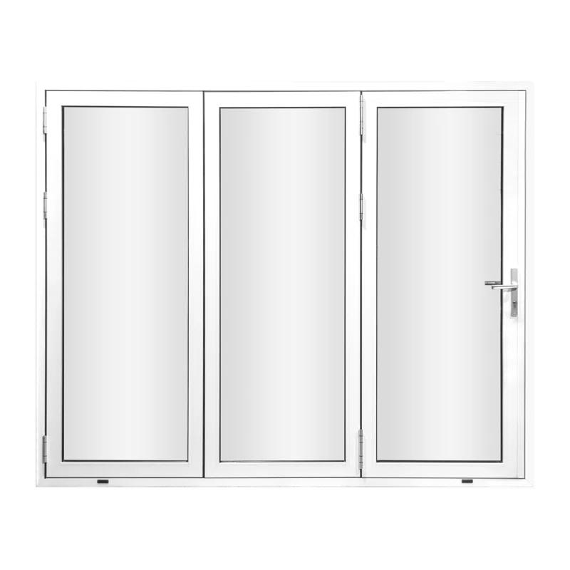 FOREVERDOORS Foever Doors 3 Panel, Folded Out, Folding Patio Door, Aluminum Folding Door