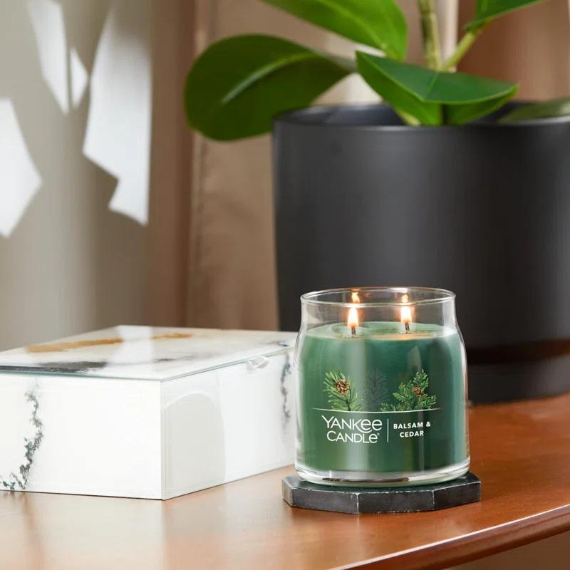 ToccoLeggero Balsam & Cedar Scented Jar Candle