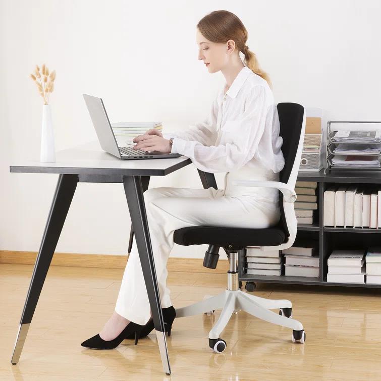 Sihoo Sihoo Ergonomic Office Chair with Flip-Up Armrests for Small Spaces, Mesh Conference Chair
