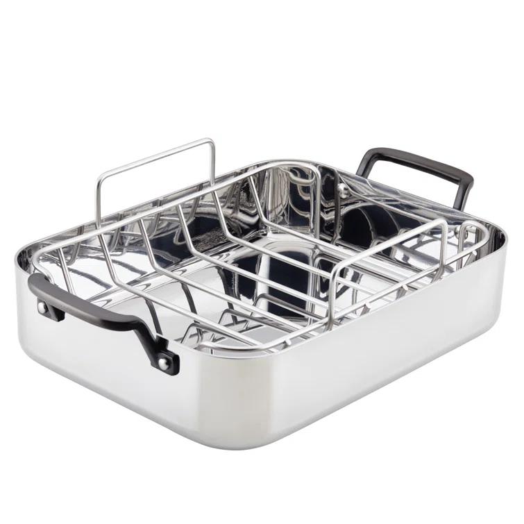 KitchenAid Stainless Steel Roasting Pan with Rack