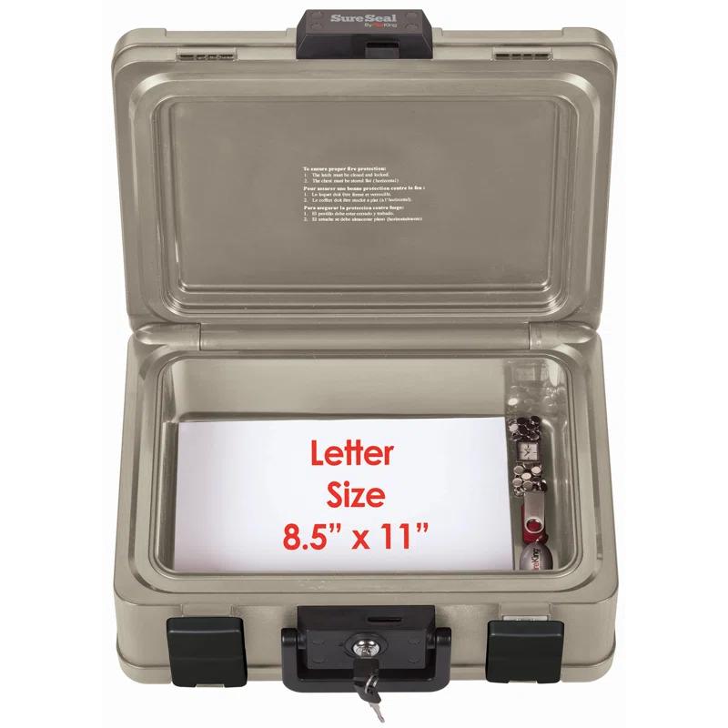 FireKing Fire And Water Chest Safe Box Lock