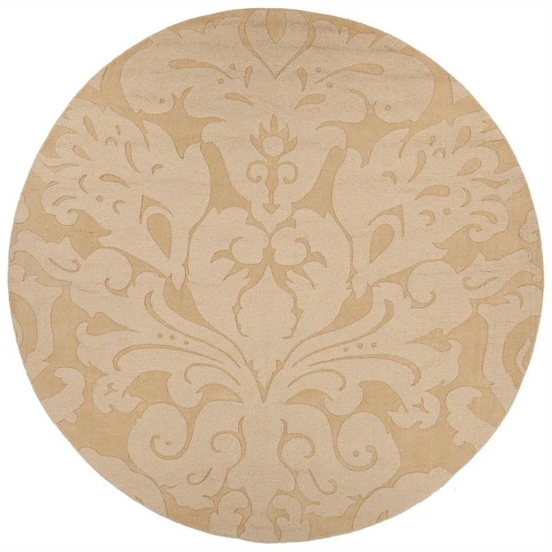 Raya Tufted Wool Gold Area Rug