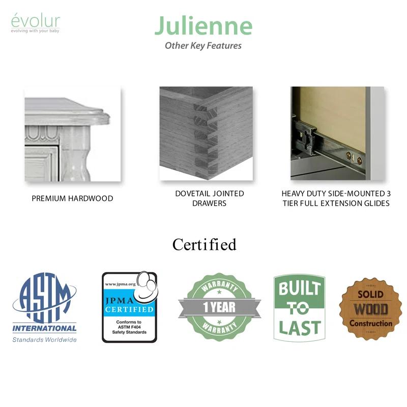 Julienne Kids 6 - Drawer Dresser