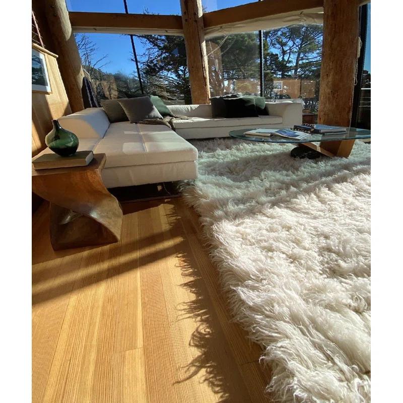 Mercer41 Ultra-plush Greek Flokati rugs. Thick 4" shag pile. Cugina Wool Area Rug