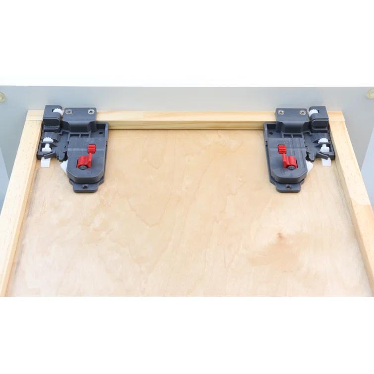 GlideRite Hardware 21" Full Extension Soft Close Undermount Drawer Slide Kit - 3 Pairs (6 Pieces)