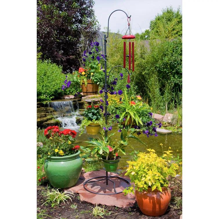 Yard Butler Yard Butler Yard Tree Indoor/Outdoor Adjustable Hanging Steel, Vertical Garden Plant Stand
