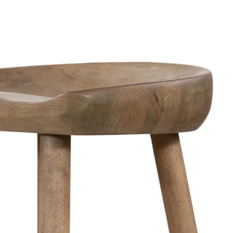Casimer Solid Wood Stool