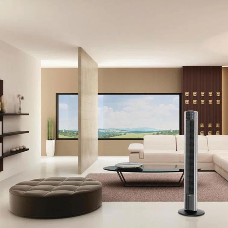 Lasko Lasko Xtraair 48 Inch Standing Tower Home Fan Air Ionizer With Remote Control