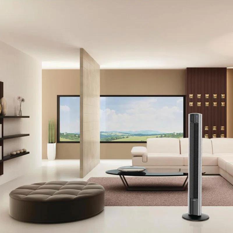 Lasko Lasko Xtraair 48 Inch Standing Tower Home Fan Air Ionizer With Remote Control