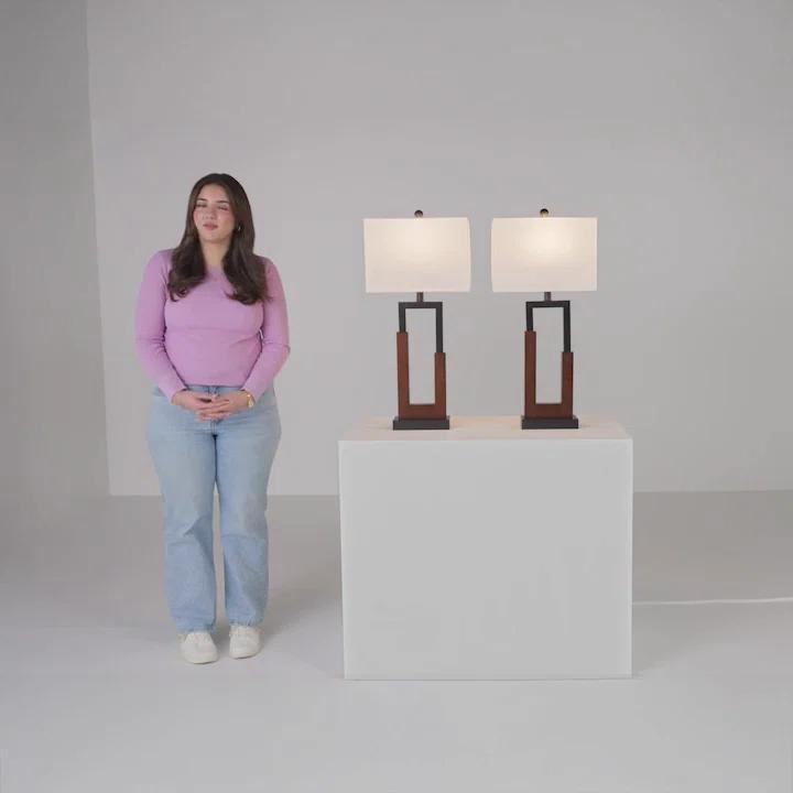 Greyleigh™ Ravenna USB Table Lamp (Set of 2)