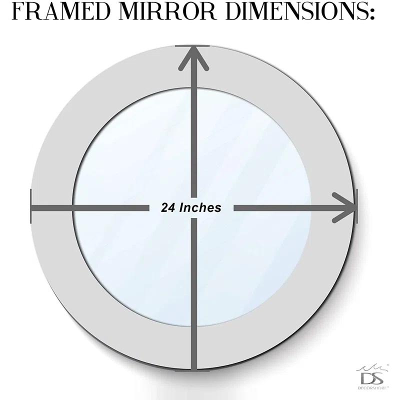 World Menagerie Cobberas Round Wall Mirror
