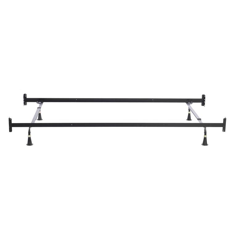 Home by Hollywood Bed Rails and Supports - Headboard/Footboard Bed Frames, Bed Rails & Center Supports w/ Glides, Twin / Full, 4 Leg w/ Glides