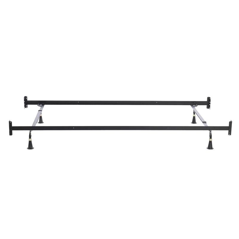 Home by Hollywood Bed Rails and Supports - Headboard/Footboard Bed Frames, Bed Rails & Center Supports w/ Glides, Twin / Full, 4 Leg w/ Glides
