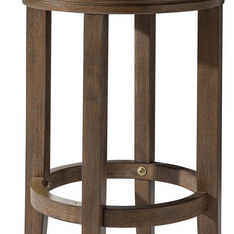 Maven Lane Maven Lane Eva Stool with Vegan Leather Upholstery