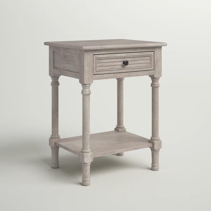 Russ End Table with Storage