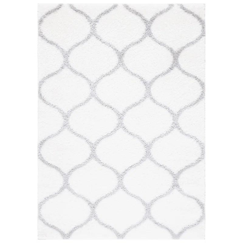 Red Barrel Studio® Tahoe Shag Performance Geometric Rug