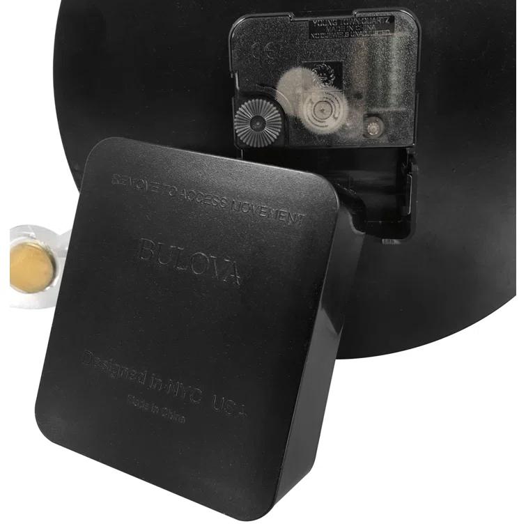 Bulova Metal Wall Clock