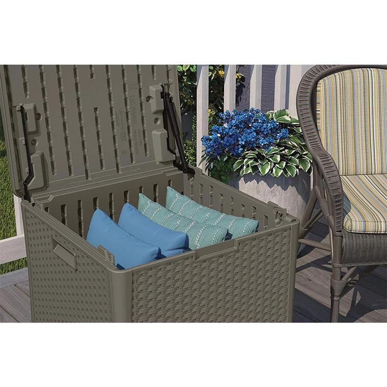 Suncast Suncast 26.75'' W 60 Gallons Water Resistant Resin Lockable Deck Box