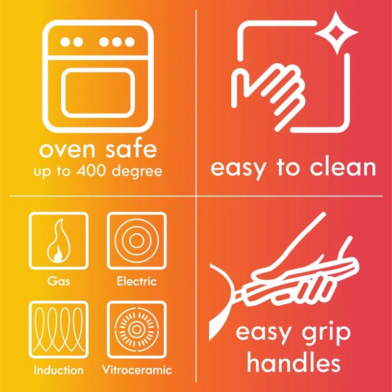 Kenmore Kenmore 16 qt. Enamelware Stock Pot with Lid