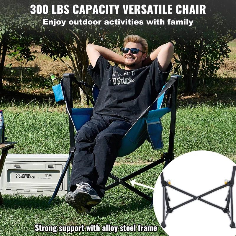 Rosecliff Heights Camping Chair Hammock Chair 300 lbs Load Capacity Hammock Folding Chair | Wayfair