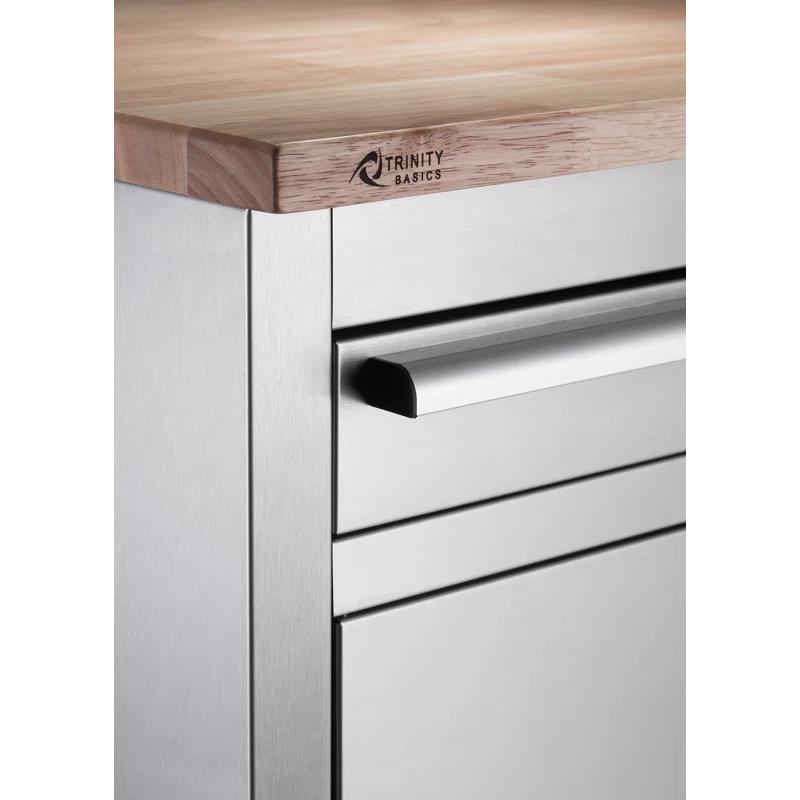 Trinity TRINITY BASICS 31 in. W 1-Drawer Workbench w/ Pegboard
