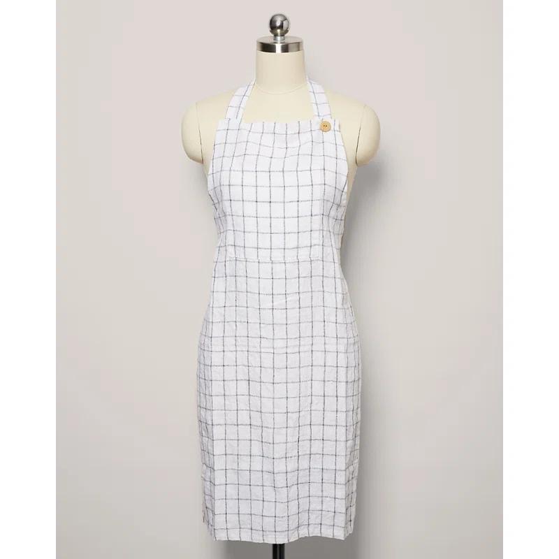 Farmhouse Pottery Geometric Bib Apron