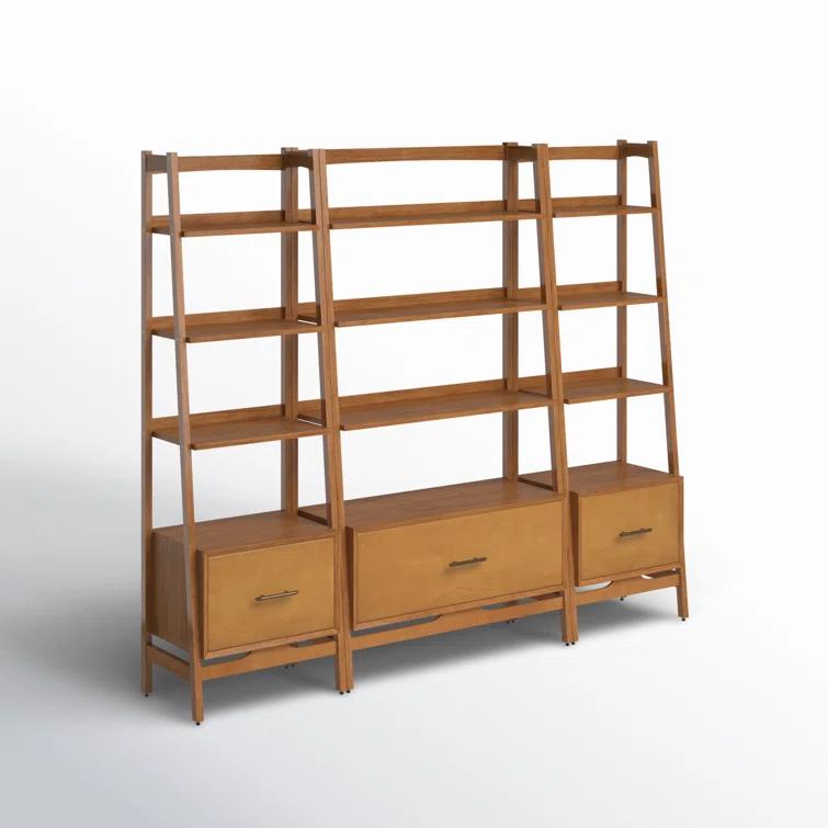 Stiles Wide Ladder Bookcase