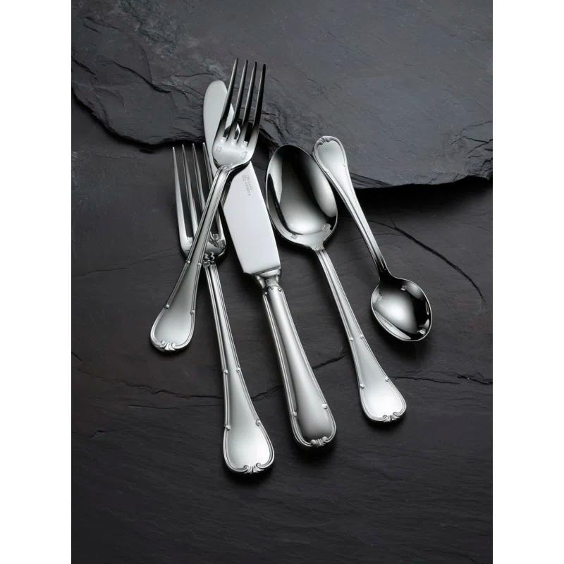 Oneida Donizetti Oval/Dessert Spoons by Sant' Andrea (18/10) (Set of 12)