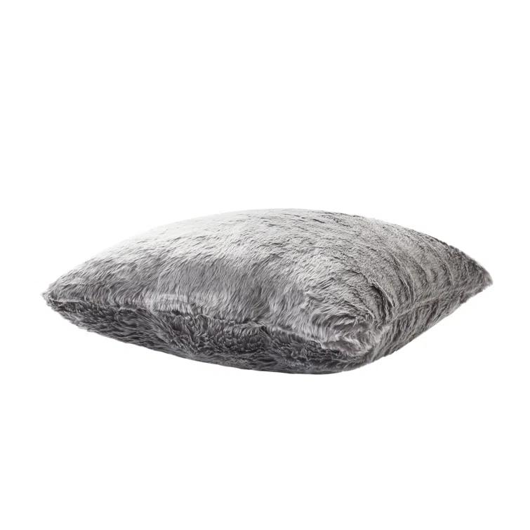 Tahari Clooney 20" x 20" Faux Fur Decorative Pillow | Wayfair