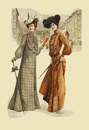 Buyenlarge City Women Painting Print