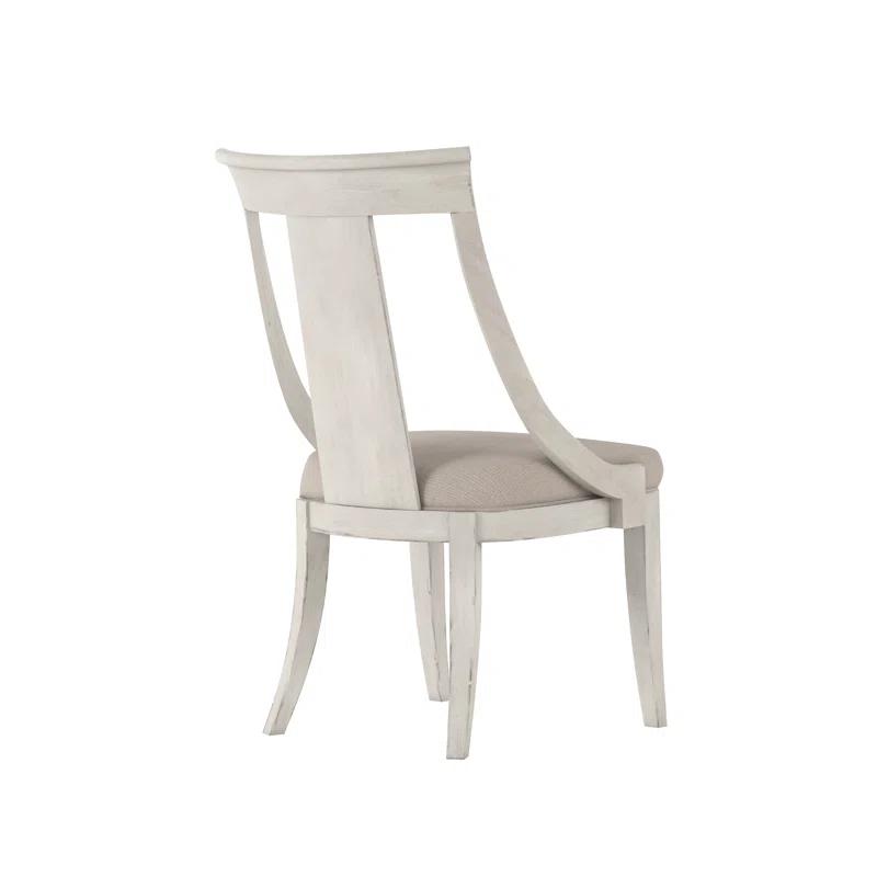 Alcove Slat Back Side Chair in Beige (Set of 2)