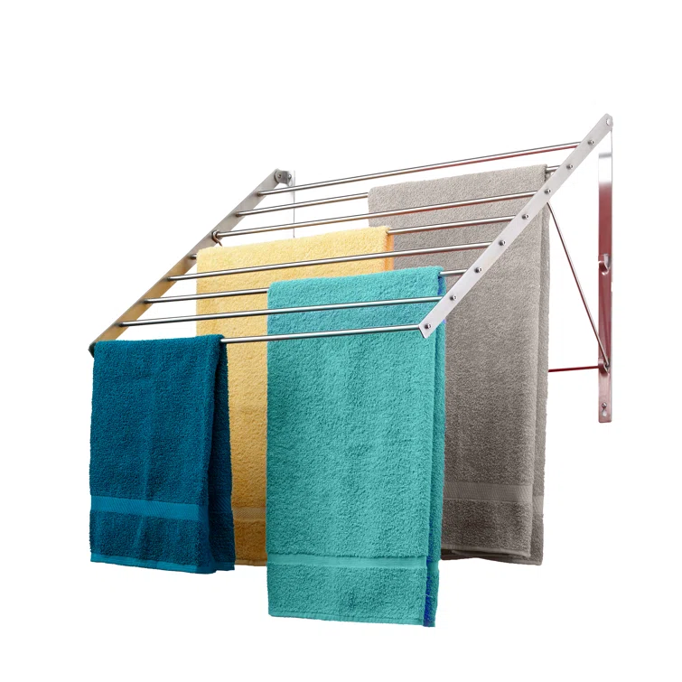 Rebrilliant Stainless Steel Foldable Wall Mounted Drying Rack