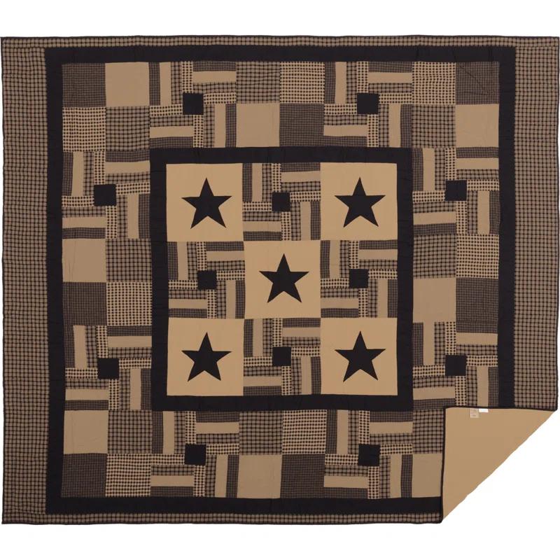 VHC Brands American Traditional Cotton Patchwork Quilt