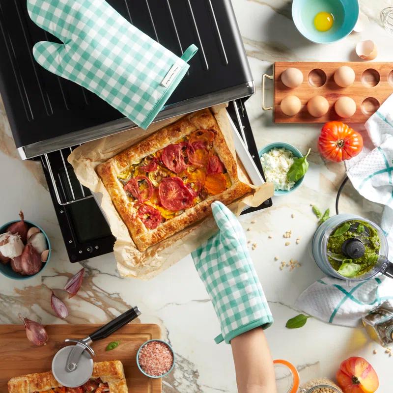 KitchenAid® KitchenAid Gingham Oven Mitt 2-Pack Set, 7" x 13" (Set of 2)