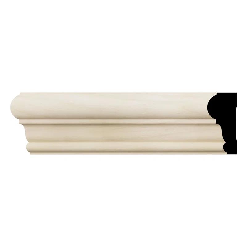 Ekena Millwork WM392 1"D x 2 3/8"W x 96"L Solid Wood Stain Chair Rail Molding