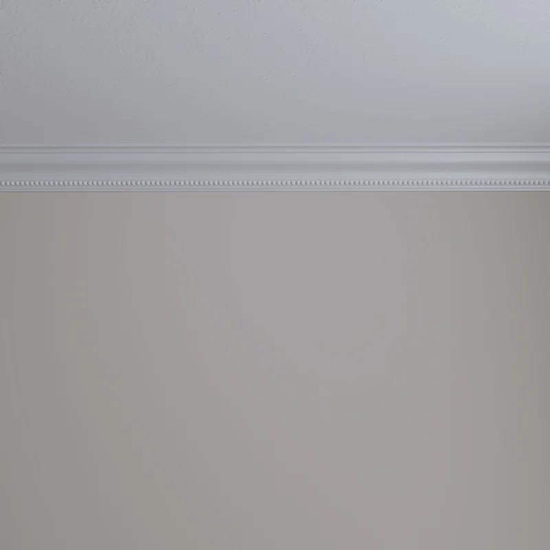 Ekena Millwork 3"H x 2 1/2"P x 4"F x 94 1/2"L Valeriano Dentil Crown Moulding