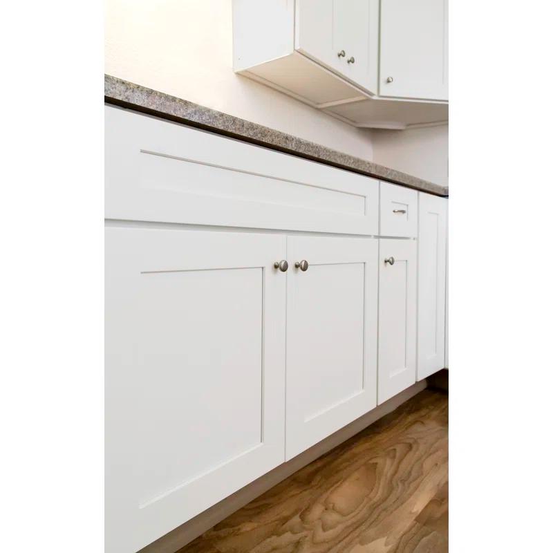 Design House Design House Brookings Unassembled Shaker Sink Base Kitchen Cabinet, White