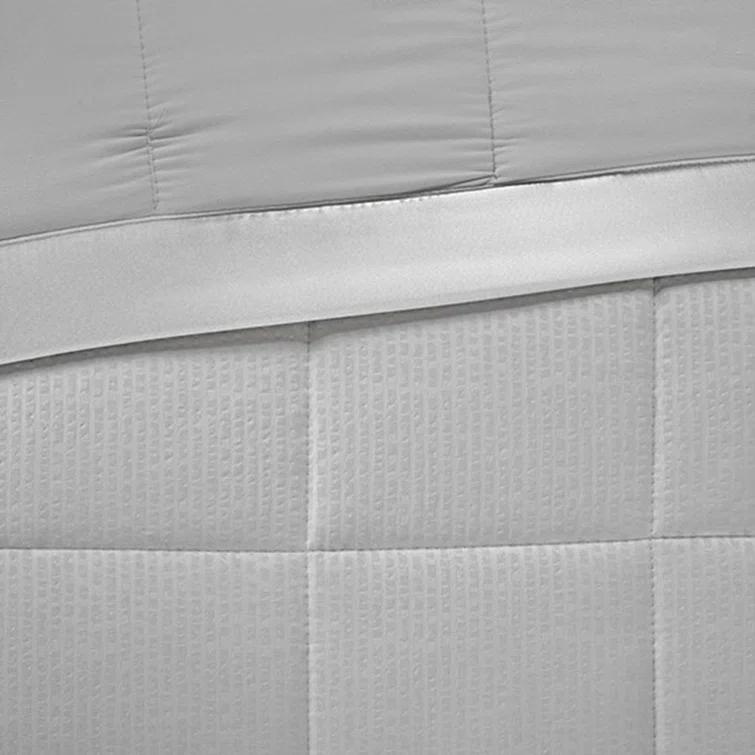 Madison Park Cambria Oversized Down Alternative Blanket with Satin Trim