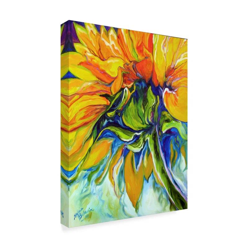 Trademark Fine Art Marcia Baldwin " Sunflower In July " by Marcia Baldwin