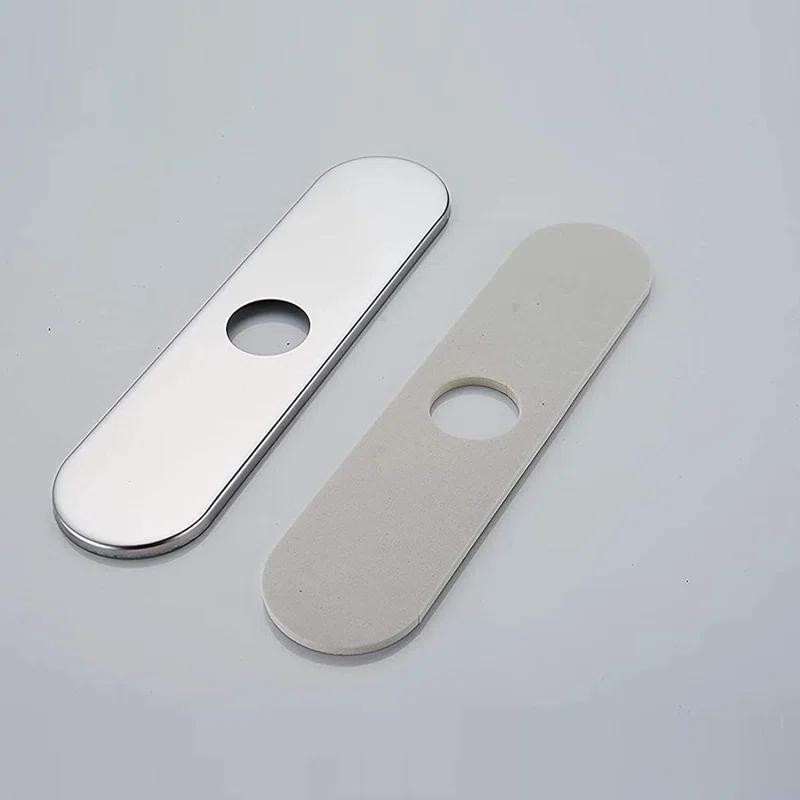 Greenspring Chrome Sink Hole Cover Escutcheon Round 10" Bathroom Or Kitchen Sink Faucet