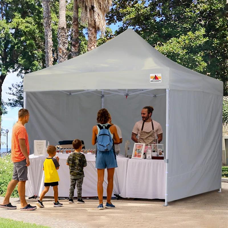 ABCCANOPY Commercial 10 ft. W x 10 ft. D Instant Shade Pop-Up Canopy The Pop Up Canopies